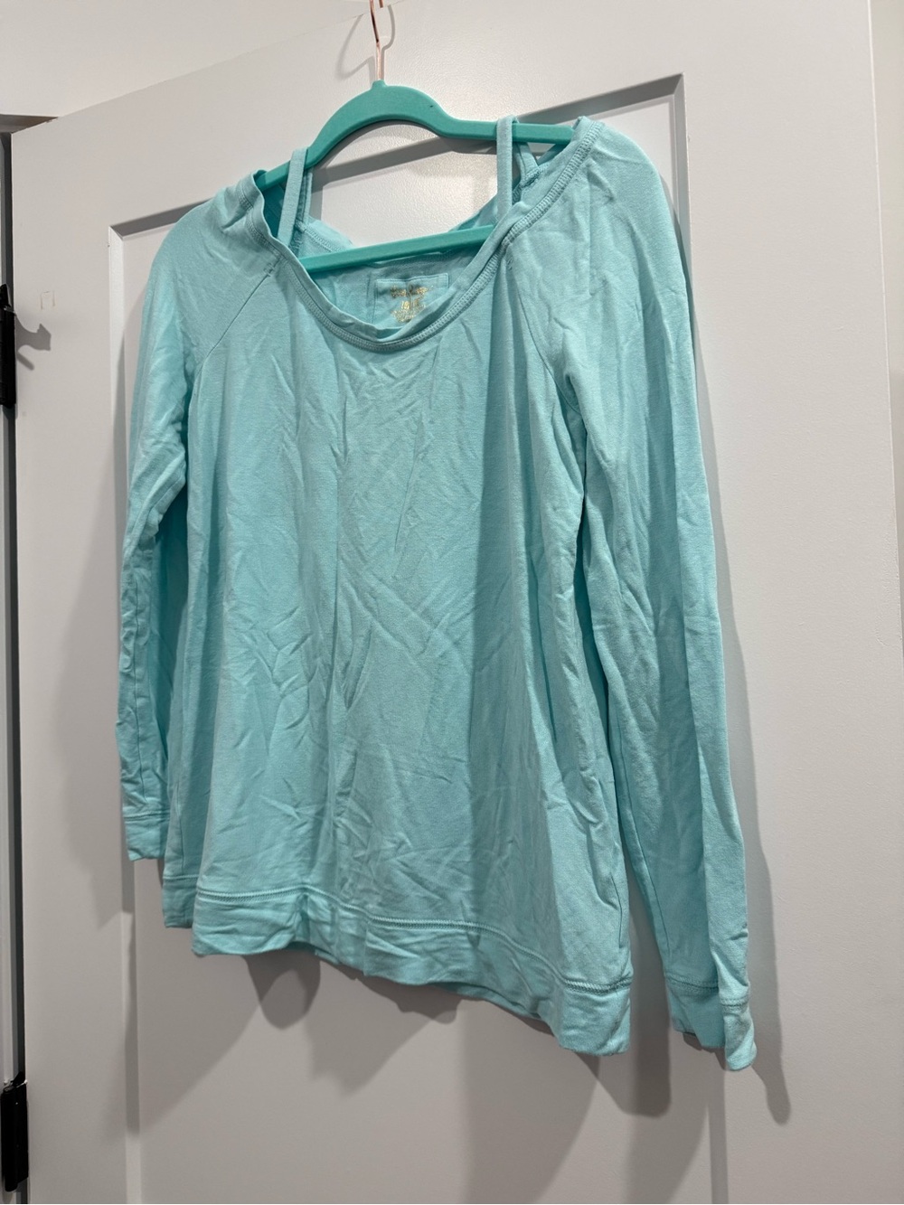 Lilly Pulitzer Light Aqua Long Sleeve Top